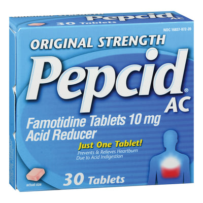 Pepcid® AC Famotidine Antacid, 1 Case of 36 (Over the Counter) - Img 2