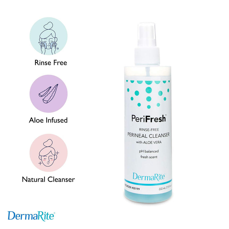 DermaRite Industries PeriFresh Rinse-Free Perineal Wash</strong, 1 Case of 48 (Skin Care) - Img 2