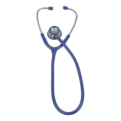 Veridian Pinnacale Series Stainless Steel Stethoscope, Blue, 1 Case of 50 (Stethoscopes) - Img 2