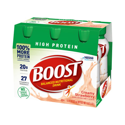 Boost® High Protein Strawberry Oral Supplement, 8 oz. Bottle, 1 Case of 24 (Nutritionals) - Img 7