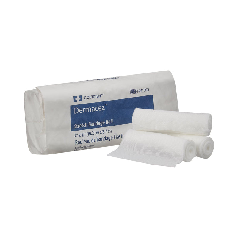 Dermacea™ Conforming Bandage, 4 Inch x 4 Yard, 1 Bag of 12 (General Wound Care) - Img 1