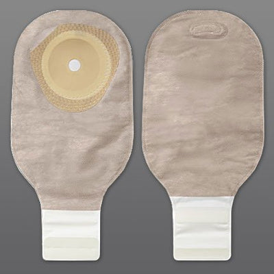 Premier™ One-Piece Drainable Beige Filtered Colostomy Pouch, 12 Inch Length, 1-3/8 Inch Stoma, 1 Box of 10 (Ostomy Pouches) - Img 1