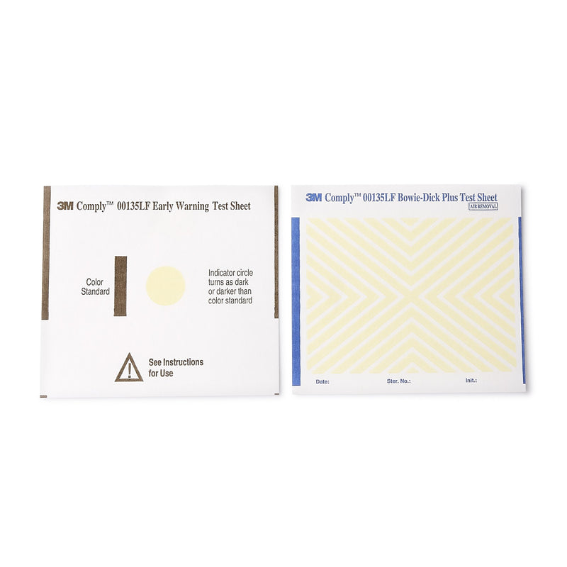 3M™ Comply™ Sterilization Bowie-Dick Plus Test Pack, 1 Bag of 6 (Sterilization Indicators) - Img 4