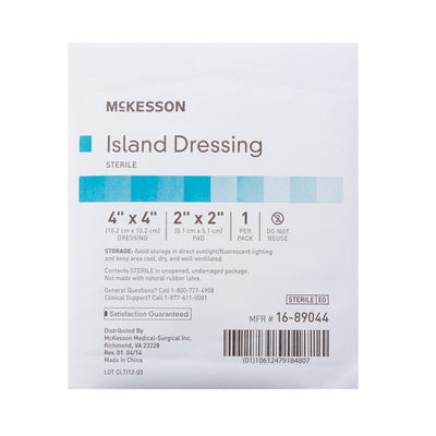 McKesson Adhesive Dressing, 4 x 4 Inch, 1 Box of 25 (General Wound Care) - Img 3