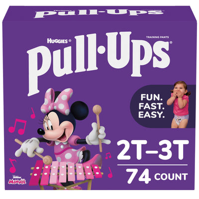 Huggies® Pull-Ups® Learning Designs® Training Pants, 2T to 3T, 1 Case of 74 () - Img 1