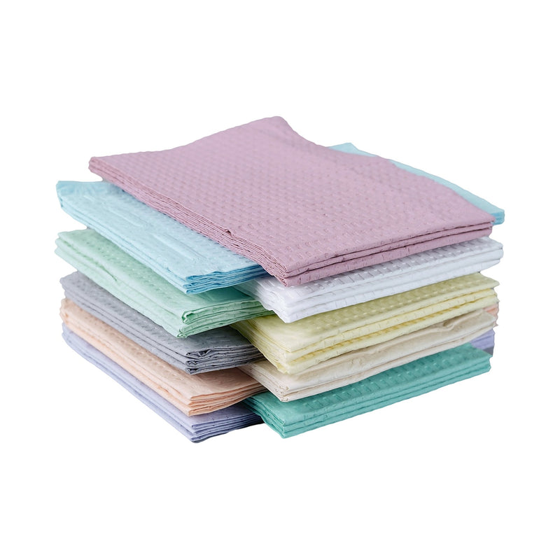 Tidi® Choice White Procedure Towel, 13 x 18 Inch, 1 Case of 500 (Procedure Towels) - Img 2