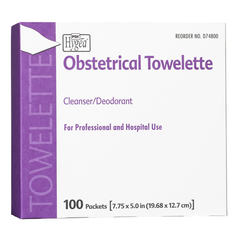 Hygea® Scented Obstetrical Towelette, Individual Pack, 1 Case of 1000 (Skin Care) - Img 4