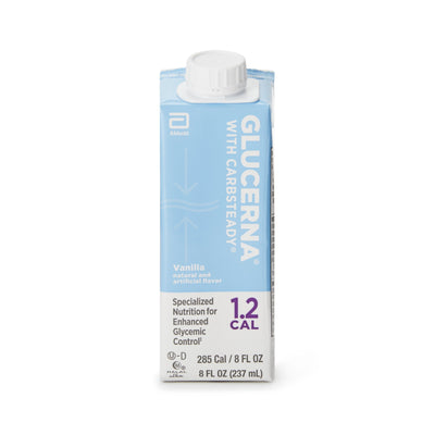 Glucerna® 1.2 Cal Vanilla Oral Supplement, 8 oz. Carton, 1 Each (Nutritionals) - Img 1