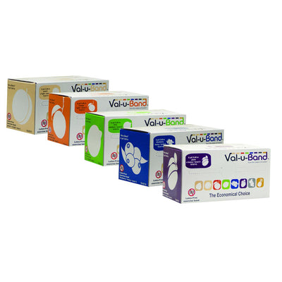 Val-u-Band® Exercise Resistance Band, Orange, 5 Inch x 6 Yard, Light Resistance, 1 Each (Exercise Equipment) - Img 2