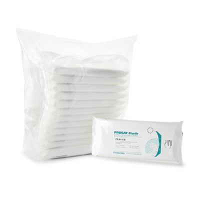 PROSAT® Sterile™ PreSaturated Cleanroom Wipe, 1 Case of 48 (Cleaners and Disinfectants) - Img 1