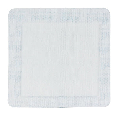DermaRite® Gauze Adhesive Dressing, White, Sterile, 3-3/5 x 4 inch, 1 Each () - Img 2