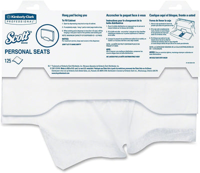 Scott® Toilet Seat Cover, 125 per Pack, 1 Case of 24 (Toilet Seat Covers) - Img 1