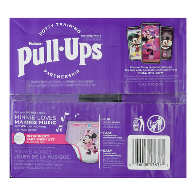 Pull-Ups® Learning Designs® for Girls, Size 6 / 4T to 5T, 1 Case of 56 () - Img 2