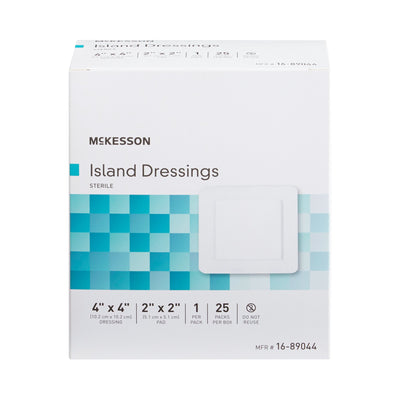 McKesson Adhesive Dressing, 4 x 4 Inch, 1 Box of 25 (General Wound Care) - Img 5