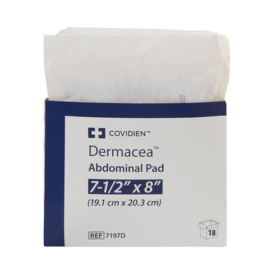 Dermacea™ Sterile Abdominal Pad, 7-1/2 x 8 Inch, 1 Each (General Wound Care) - Img 2