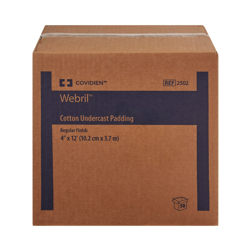 Webril™ White Cotton Undercast Cast Padding, 4 Inch x 4 Yard, 1 Case of 50 (Casting) - Img 2