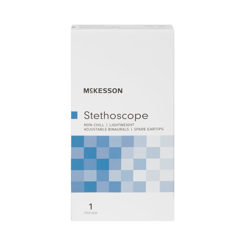 McKesson Classic Stethoscope, Black, 22" Tube, 1 Each (Stethoscopes) - Img 3