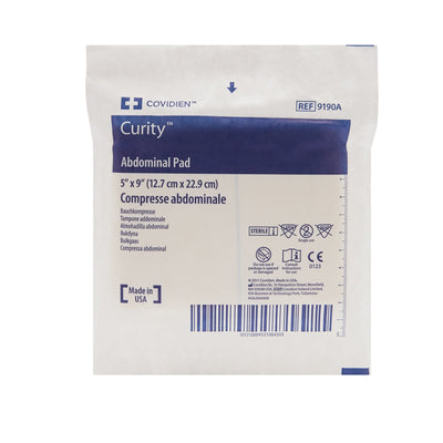 Curity™ Sterile Abdominal Pad, 5 x 9 Inch, 1 Case of 432 (General Wound Care) - Img 3