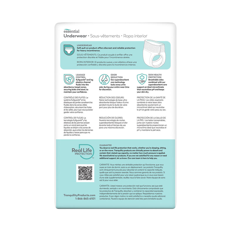 Select® Absorbent Underwear, Pediatric, 1 Bag of 12 () - Img 2