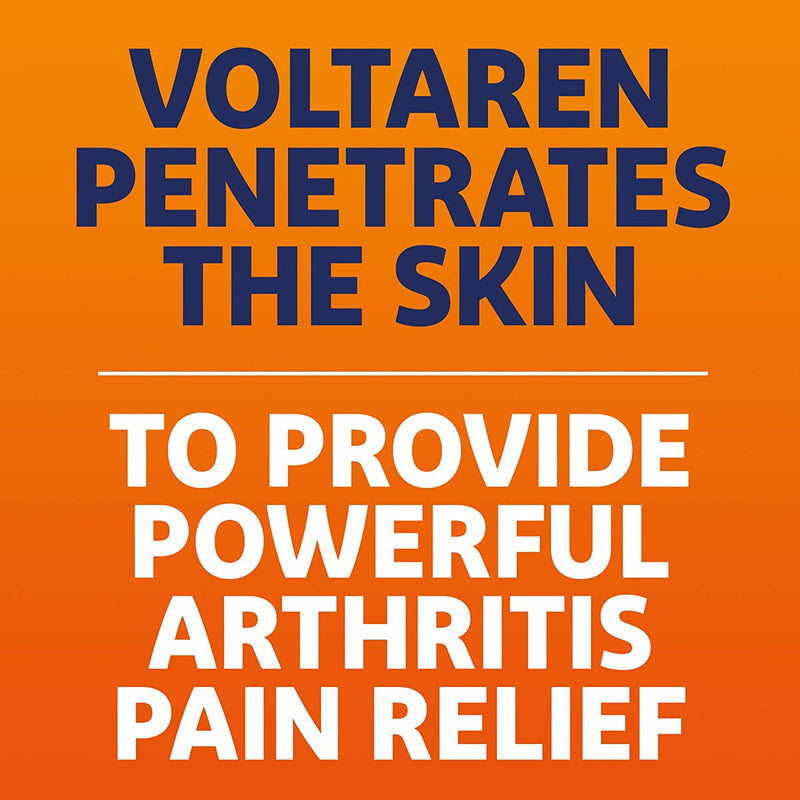 Voltaren Diclofenac Sodium Topical Pain Relief, 50 Gram Tube, 1 Each (Over the Counter) - Img 3