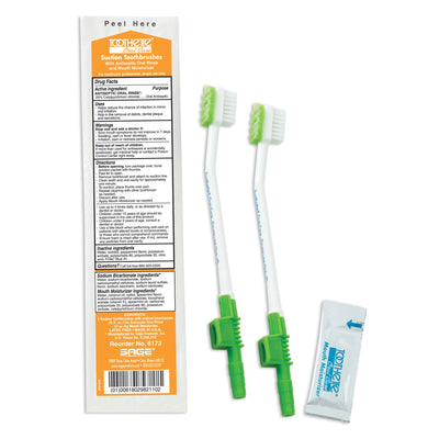 Toothette® Suction Toothbrush Kit with Oral Rinse, 1 Pack (Mouth Care) - Img 1