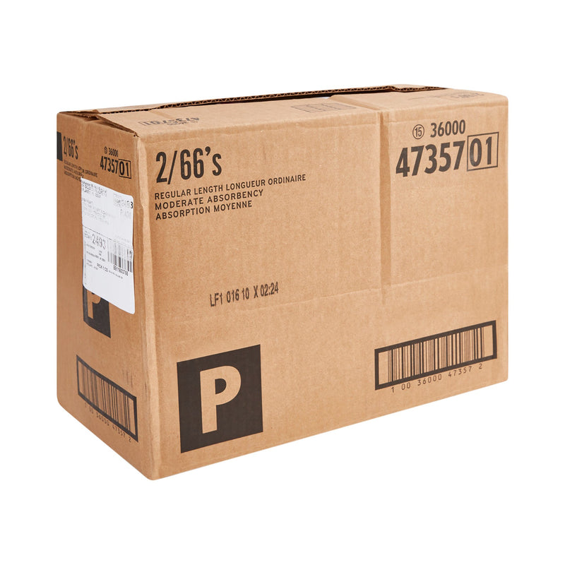 Poise® Moderate Bladder Control Pad, Regular Length, 1 Case of 132 () - Img 9