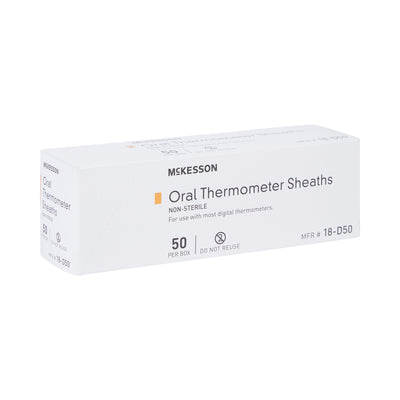 McKesson Digital Oral Thermometer Sheath, 1 Box of 50 (Thermometers) - Img 8