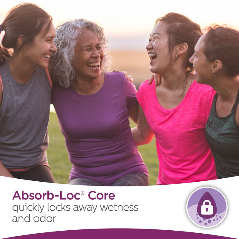 Poise Bladder Control Pads, Light Absorbency, Regular Length, 7.5", Adult, Female, Disposable, 1 Case of 208 () - Img 7