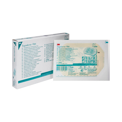 3M™ Tegaderm Transparent Film Dressing, 4 x 4-3/4 Inch, 1 Each () - Img 1