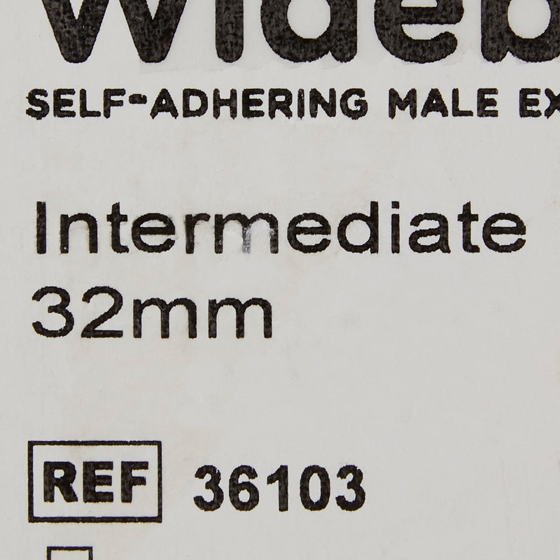 Bard Wide Band® Male External Catheter, Intermediate, 1 Box of 100 (Catheters and Sheaths) - Img 2