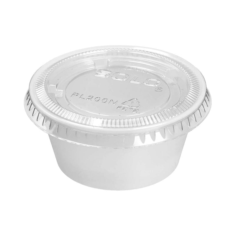 Solo® Lid for Portion Container, 1 Case of 2500 (Utensils Accessories) - Img 2