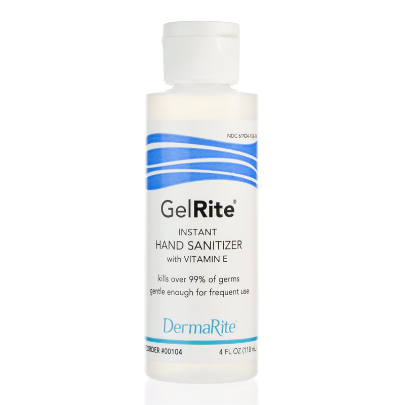 GelRite® Instant Hand Sanitizer, 4 oz. Bottle, 1 Case of 24 (Skin Care) - Img 1