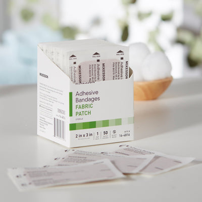 McKesson Tan Adhesive Strip, 2 x 3 Inch, 1 Box of 50 (General Wound Care) - Img 10