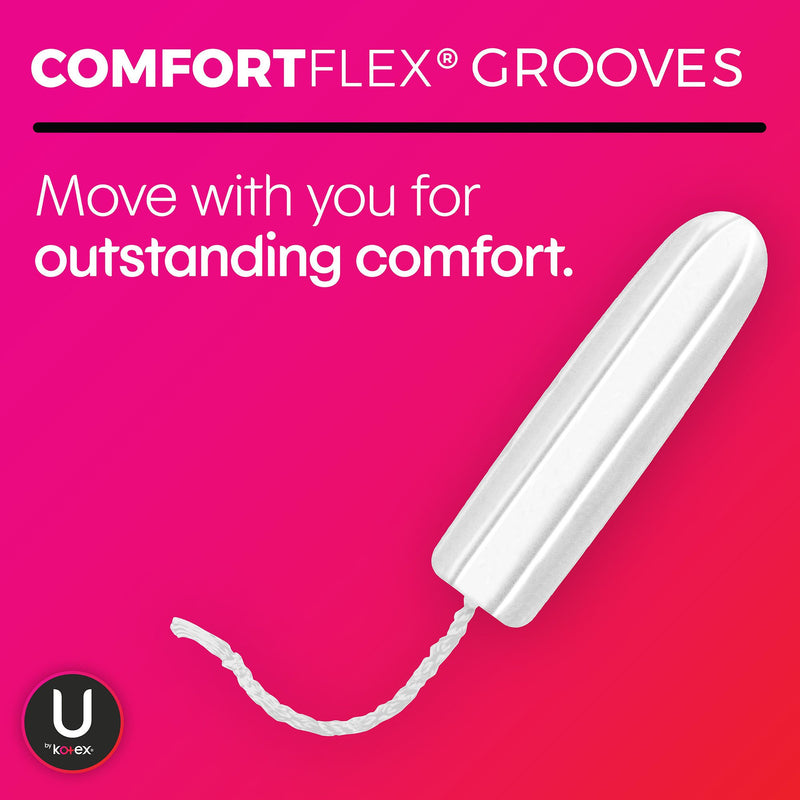 TAMPON, U BY KOTEX CLICK SUPE R PREM ABSRB (16/PK 8PK/CS) (Feminine Protection) - Img 5