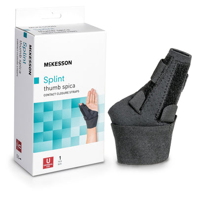 McKesson Thumb Splint, One Size Fits Most, 1 Each (Immobilizers, Splints and Supports) - Img 1