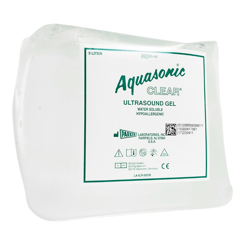 Aquasonic Clear® Sonicpac® Ultrasound Gel, 1 Box (Conductive Gel and Cream) - Img 1