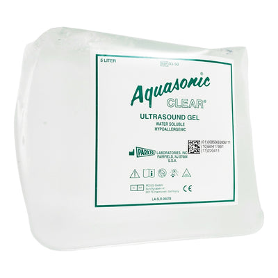 Aquasonic Clear® Sonicpac® Ultrasound Gel, 1 Case of 4 (Conductive Gel and Cream) - Img 1