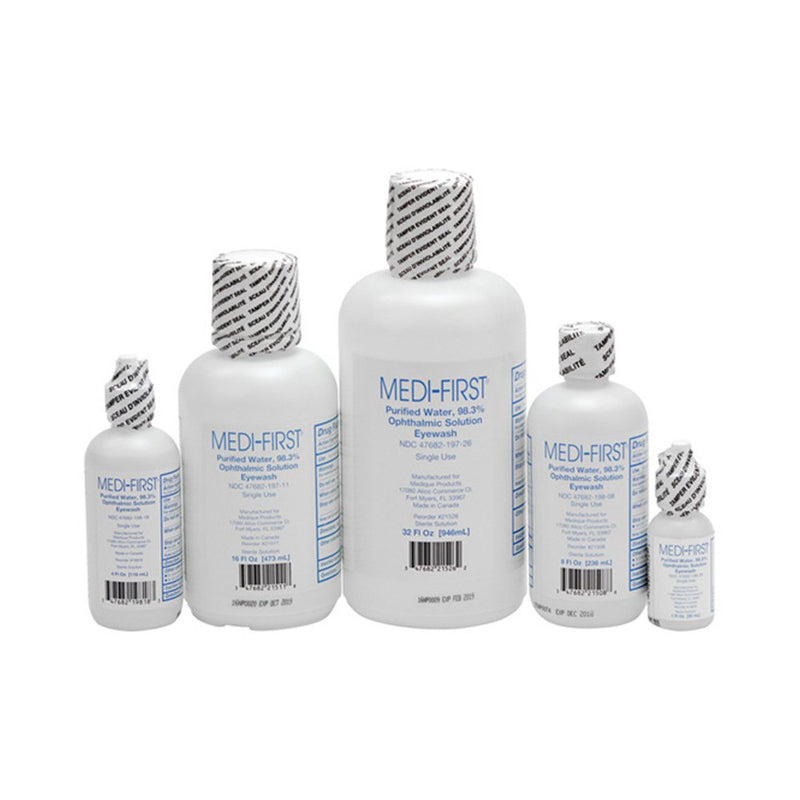 Medi-First® Ophthalmic Solution Eyewash, 16 oz., 1 Each () - Img 3