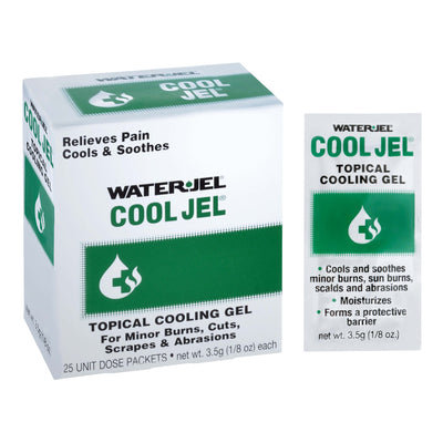 Water Jel® Cool Jel Burn Relief, 1 Box of 25 (Over the Counter) - Img 1