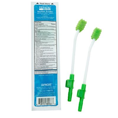 Toothette® Single Use Suction Swab System, 1 Case of 200 (Mouth Care) - Img 1