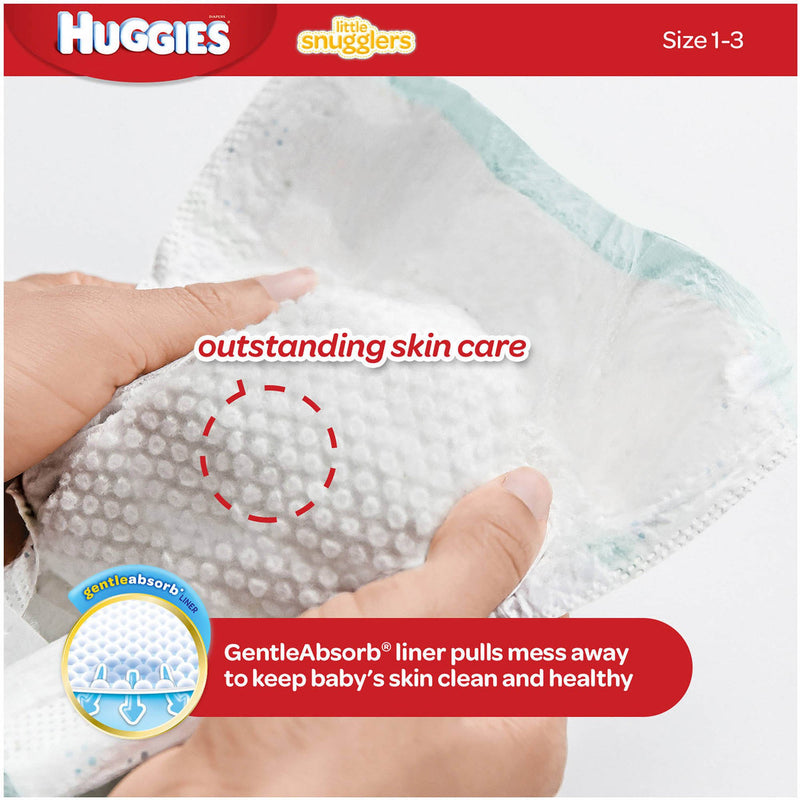 Huggies® Little Snugglers Diaper, Micro Preemie, 1 Case of 240 () - Img 2
