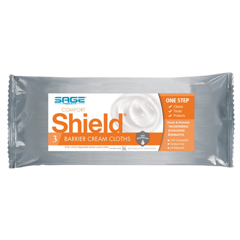 Shield® Barrier Cream Cloths, Soft Pack, 1 Case of 90 (Skin Care) - Img 6