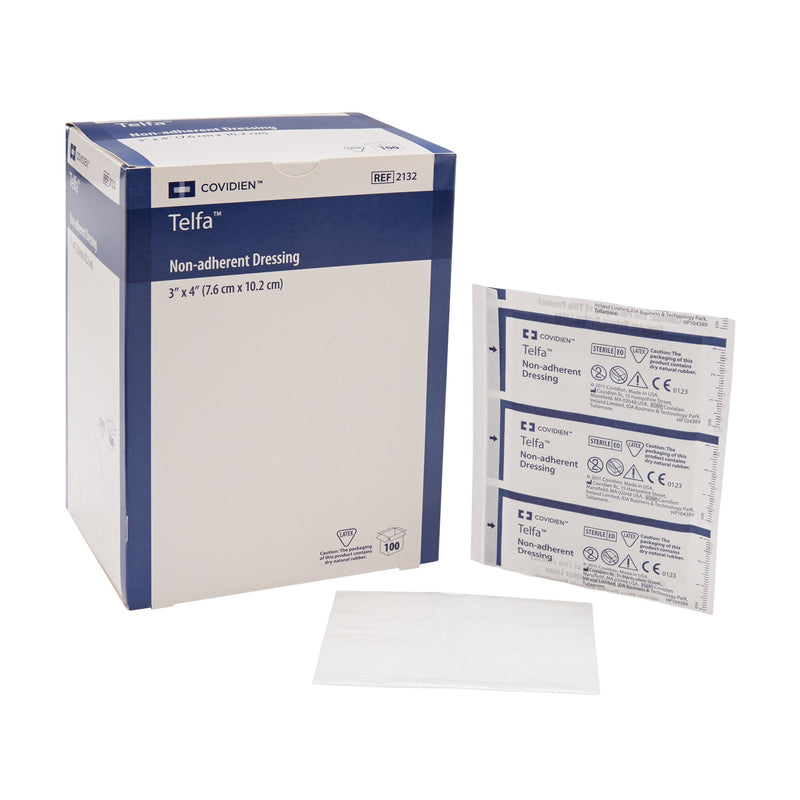 Telfa™ Ouchless Nonadherent Dressing, 3 x 4 Inch, 1 Each (General Wound Care) - Img 1