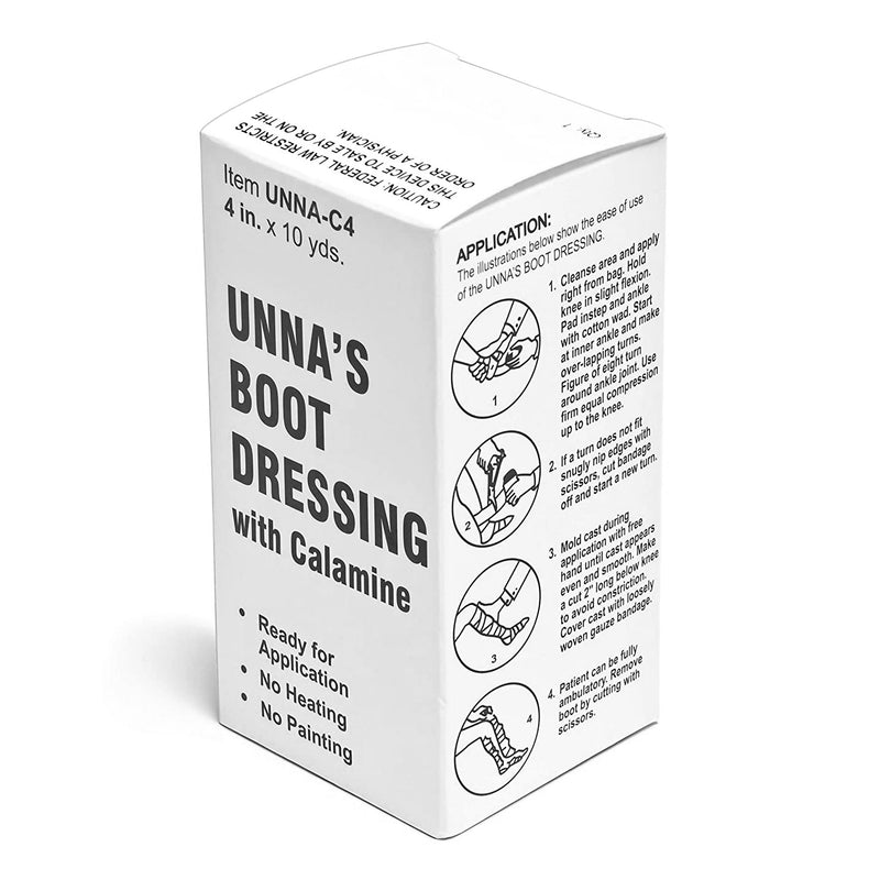 Graham-Field Unna Boot with Calamine, 4 Inch x 10 Yard, 1 Each (General Wound Care) - Img 2