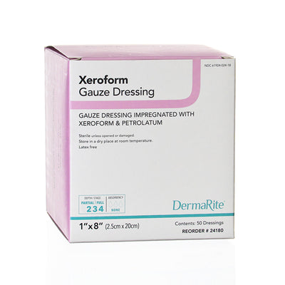 Xeroform™ Xeroform Petrolatum Impregnated Dressing, 1 x 8 Inch, 1 Each (Advanced Wound Care) - Img 1