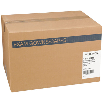 McKesson Patient Exam Gown, 1 Case of 50 (Gowns) - Img 4