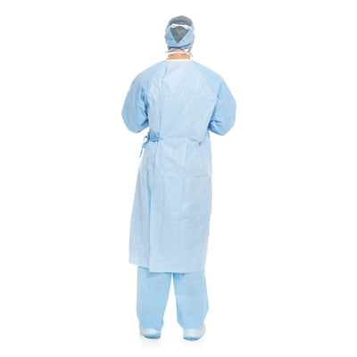 AERO BLUE Surgical Gown with Towel, 1 Case of 30 (Gowns) - Img 2