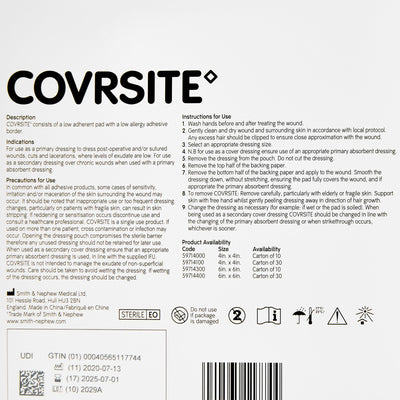 Covrsite Composite Dressing, 6 x 6 Inch, 1 Each () - Img 5