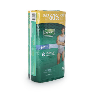 Depend® FIT-FLEX® Underwear Maximum for Men, Small/Medium, 1 Case of 64 () - Img 2