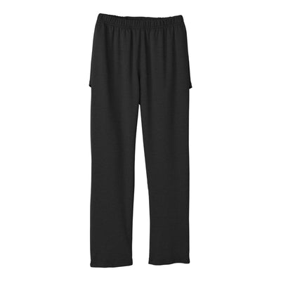 Silverts® Open Back Adaptive Pants, 2X-Large, Black, 1 Each (Pants and Scrubs) - Img 1